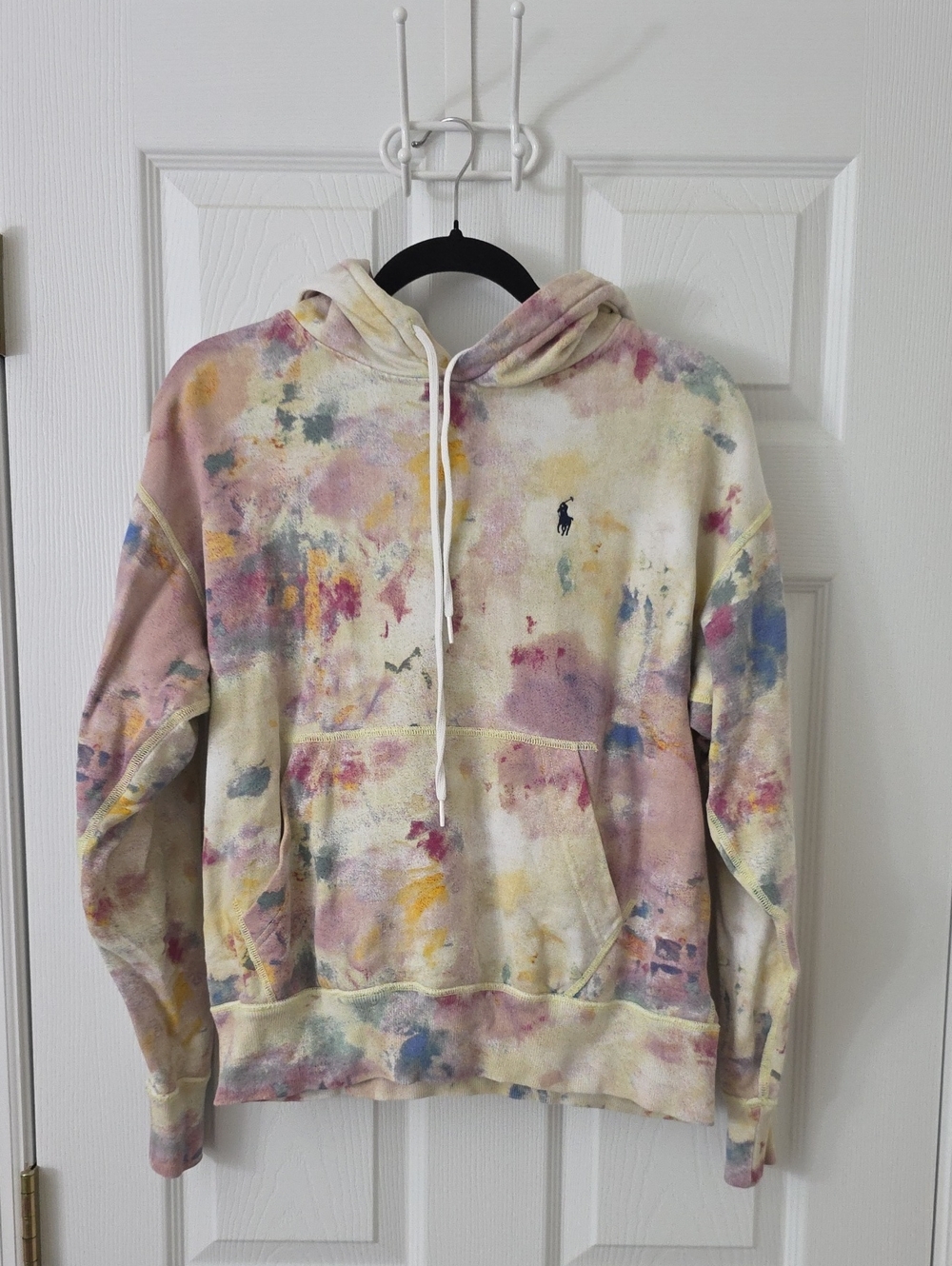 Polo by Ralph Lauren Pastel Tie-Dye Crewneck Hoodie